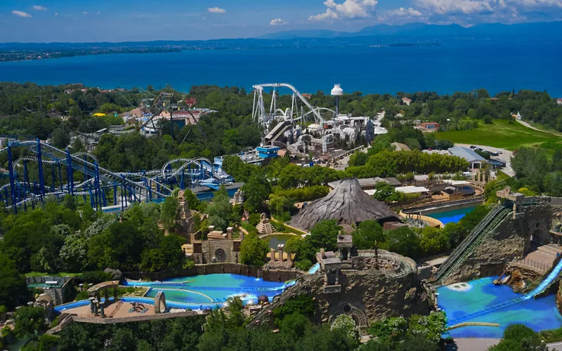 Gardaland Waterpark dengan Gardaland park