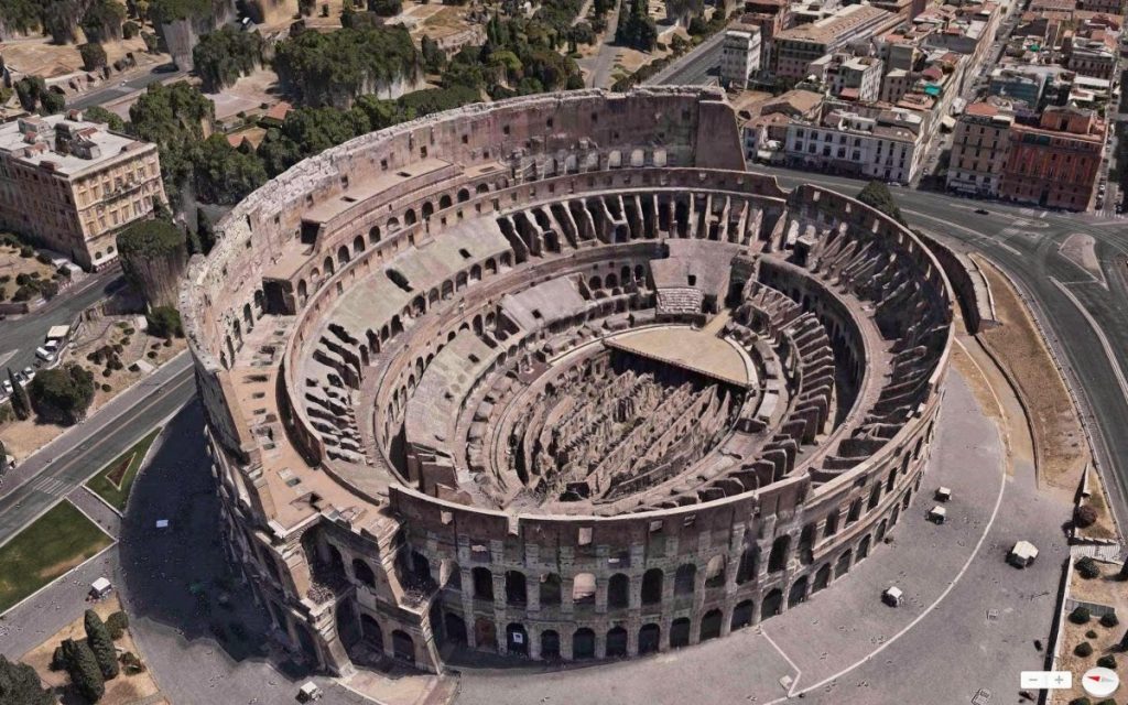 Bangunan Ikonik yang berlokasi di Roma, Italia